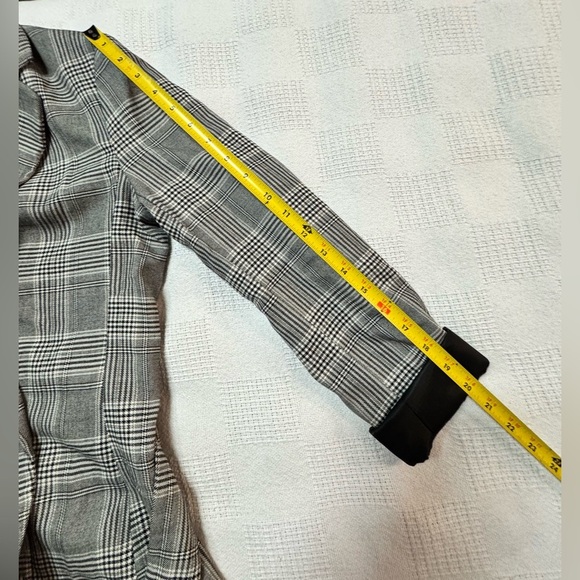 H&M Black and White Checkered Blazer - Picture 13 of 14